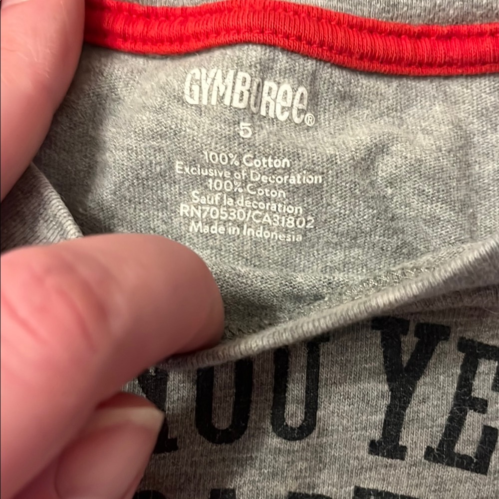 Gymboree Gray Yeti Party Shirt - Picture 2 of 3